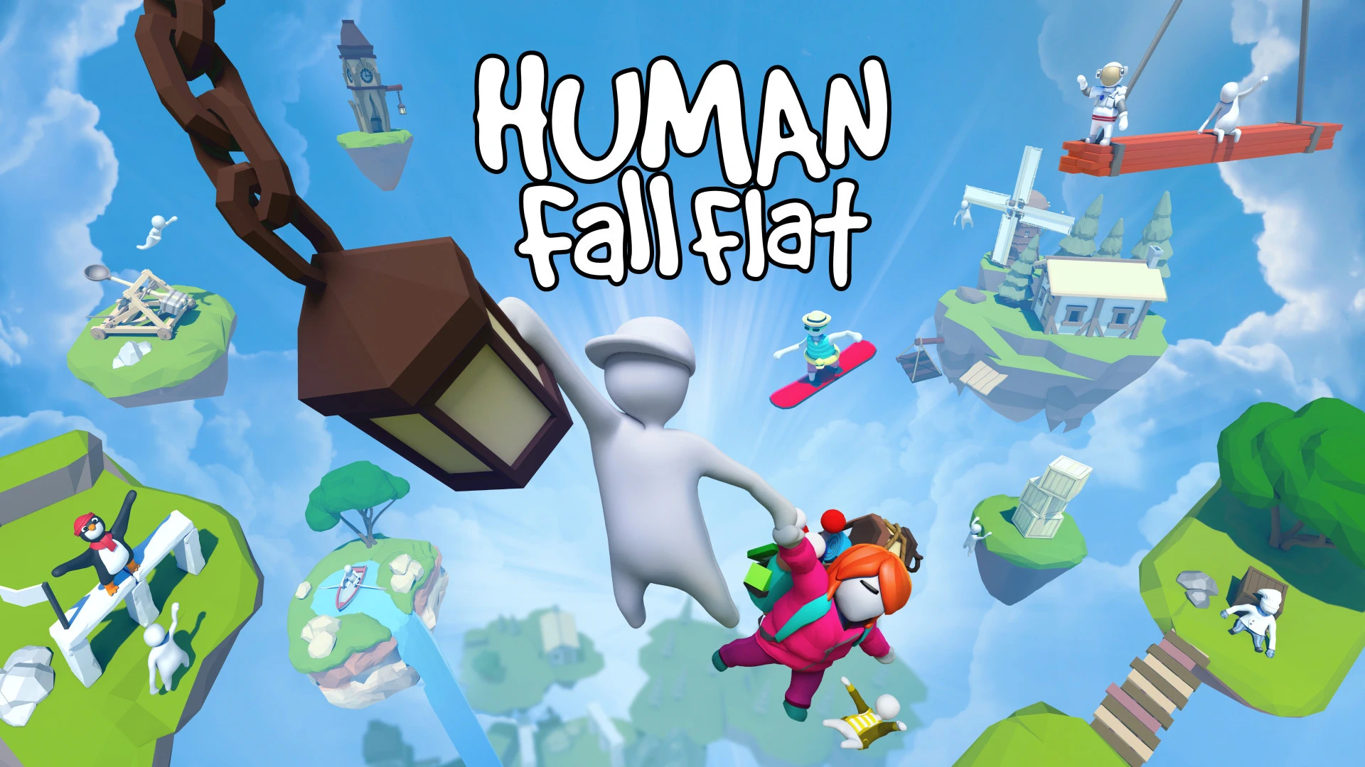 Скачать бесплатно новый Human Fall Flat 1.13 на андроид