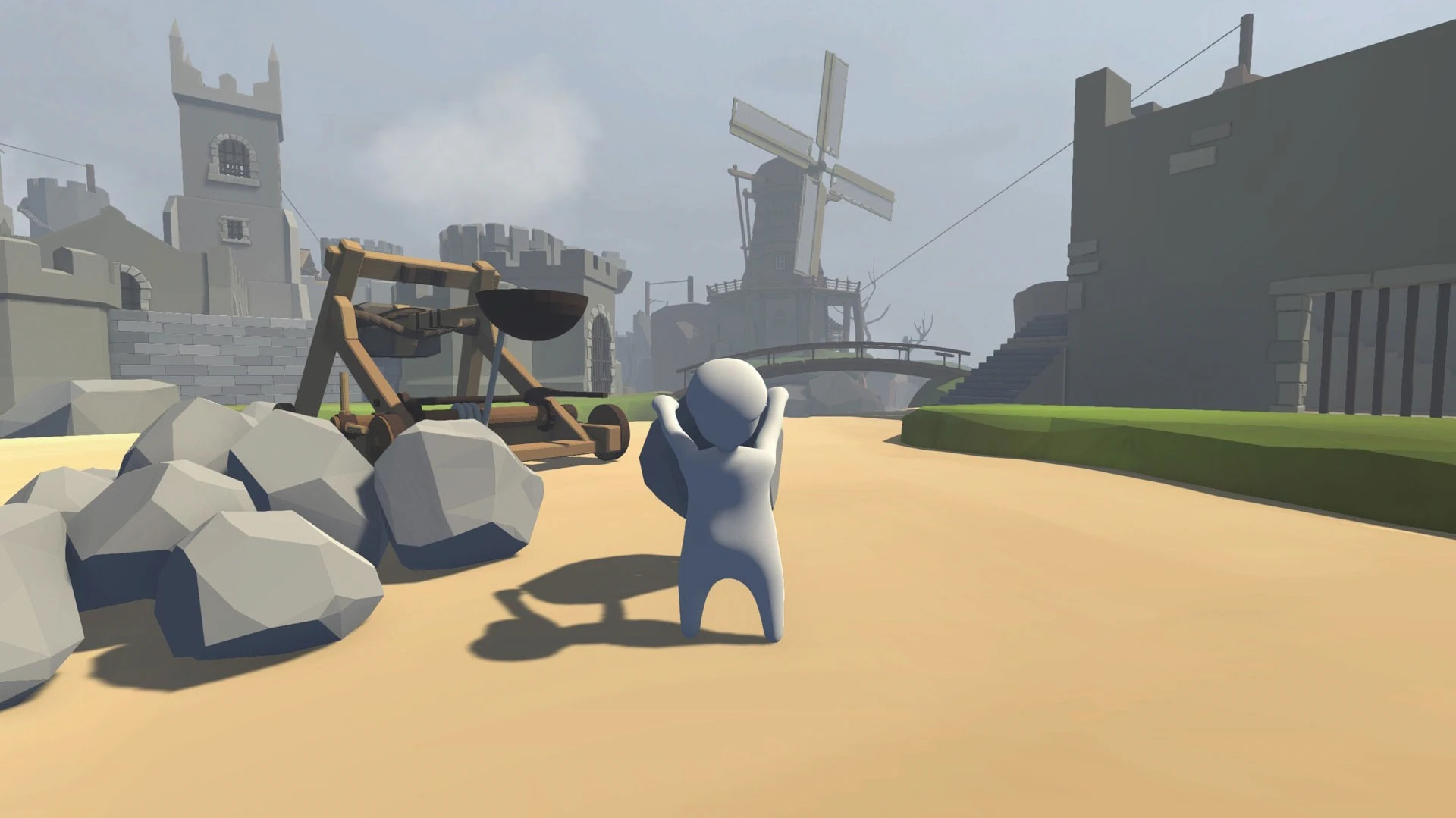 Скриншот из игры Human Fall Flat